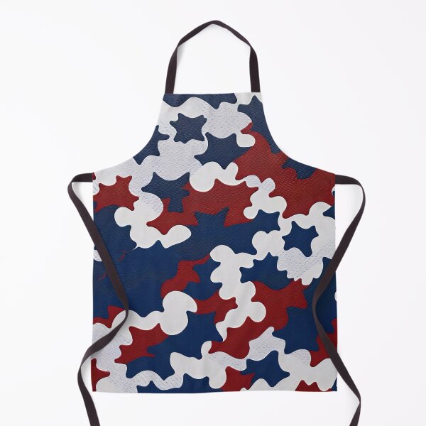 Item preview, Red White And Blue Camouflage Pattern designed and sold by TheArtOfPat.