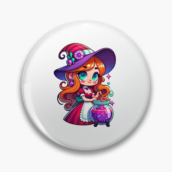 Item preview, Pin-up Girl In A Witch's Attire designed and sold by RadoSta.