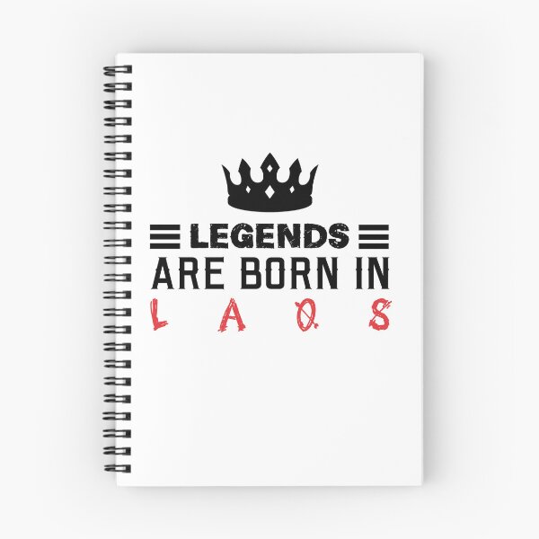 Item preview, Legends are born in Laos designed and sold by BYNDART.