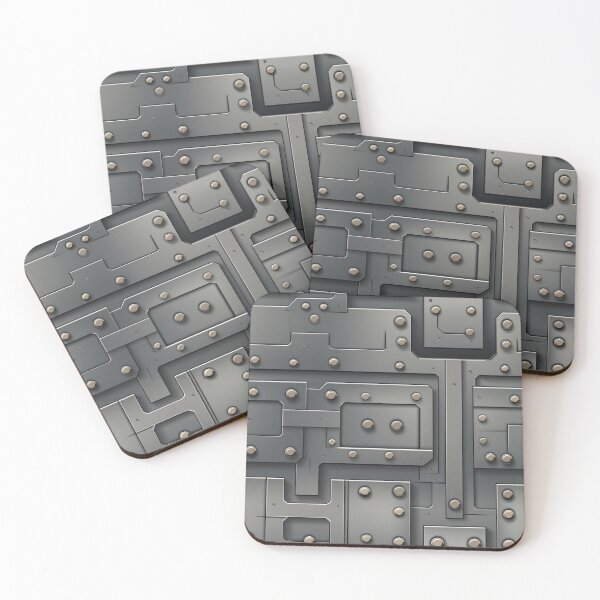 Item preview, Industrial Textured Metal Plate With Rust Details designed and sold by Reichcorp.