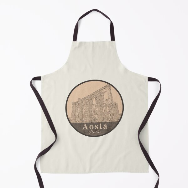 Item preview, Aosta Italia sketch badge designed and sold by InvestingRoad.