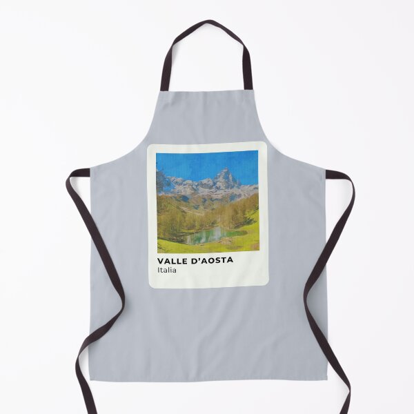 Item preview, Valle d Aosta Italia watercolor designed and sold by InvestingRoad.