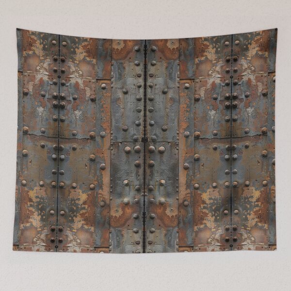 Item preview, Industrial Textured Metal Plate With Rust Details designed and sold by Reichcorp.