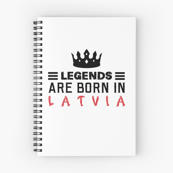 Item preview, Legends are born in Latvia designed and sold by BYNDART.