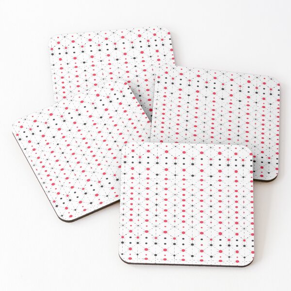 Item preview, Red and Black Dot Pattern designed and sold by ArtbyAiGallery.