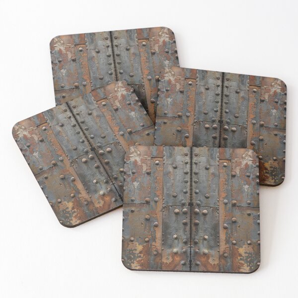 Item preview, Industrial Textured Metal Plate With Rust Details designed and sold by Reichcorp.