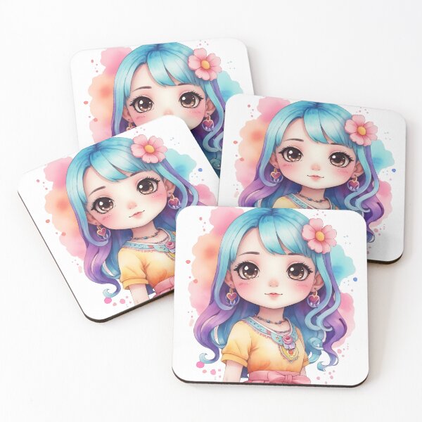 Item preview, Little Bluehair designed and sold by CRAFTER-MEDIA.