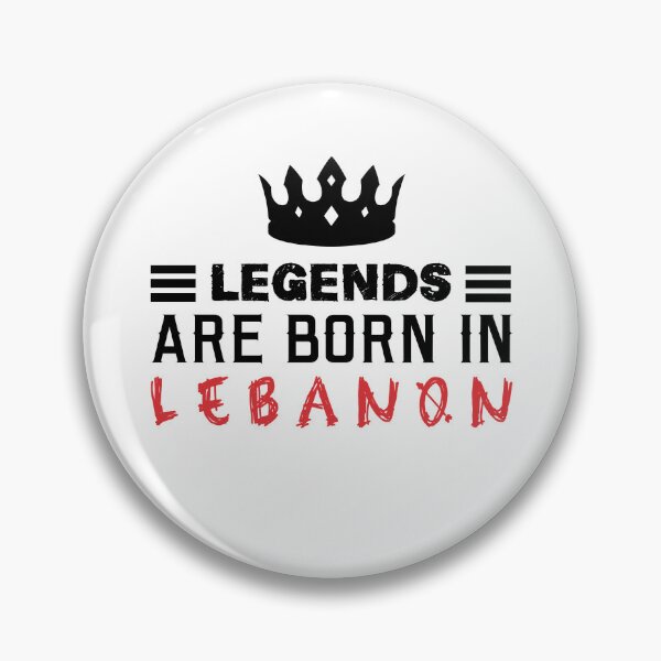Item preview, Legends are born in Lebanon designed and sold by BYNDART.