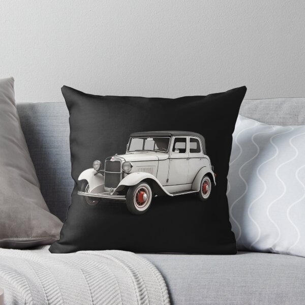 Item preview,  classic antique car with a large front end. It features a vintage design with a prominent front grille and fender. designed and sold by Lexicon-Looks.