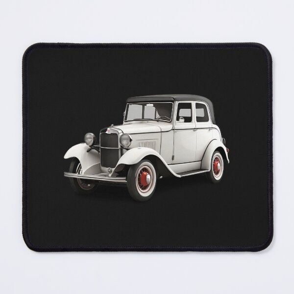 Item preview, classic antique car with a large front end. It features a vintage design with a prominent front grille and fender. designed and sold by Lexicon-Looks.