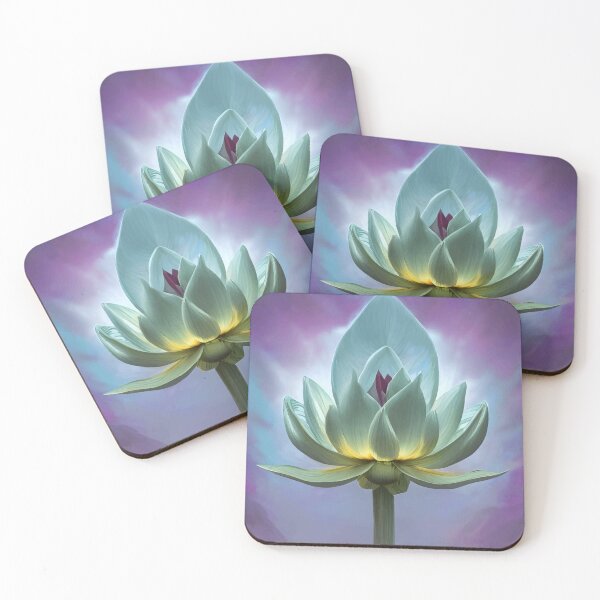 Item preview, White lotus purple background designed and sold by christineiris.