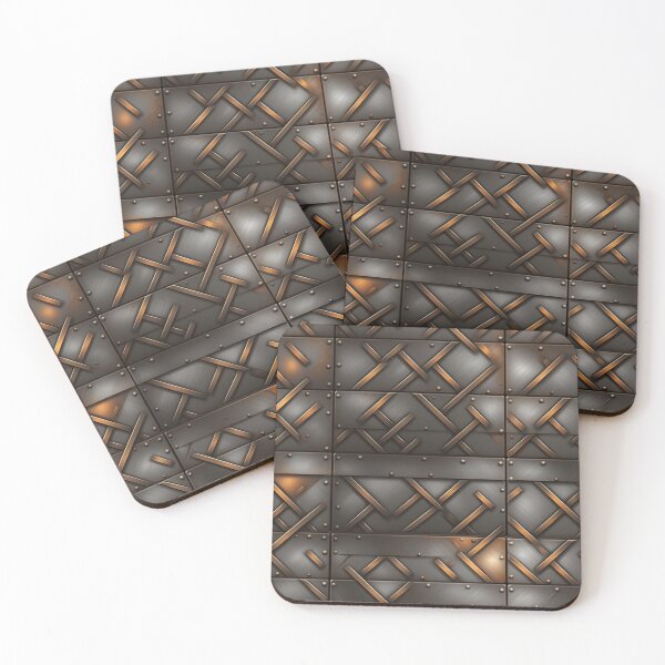 Item preview, Industrial Textured Metal Plate With Rust Details designed and sold by Reichcorp.