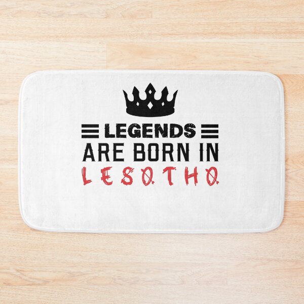 Item preview, Legends are born in Lesotho designed and sold by BYNDART.