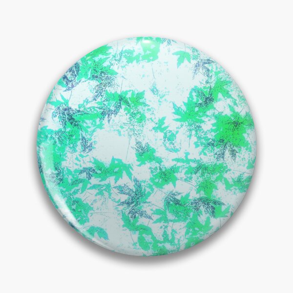 Item preview, white and green leaves pattern designed and sold by bartekg3.