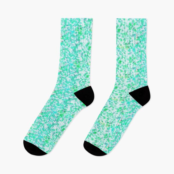 Item preview, white and green leaves pattern designed and sold by bartekg3.