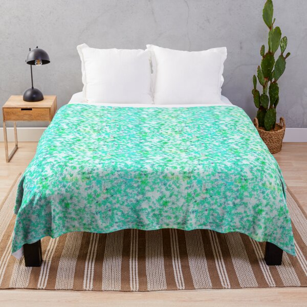 Item preview, white and green leaves pattern designed and sold by bartekg3.