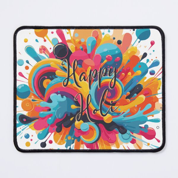 Item preview, Happy Holi Colorful Paint Splash designed and sold by heartsake.