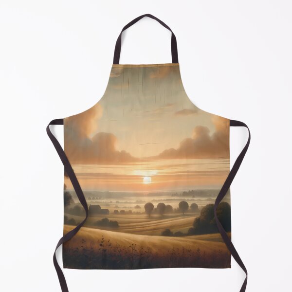 Item preview, Pastoral Serenity at Sunrise designed and sold by LivingArtClips.