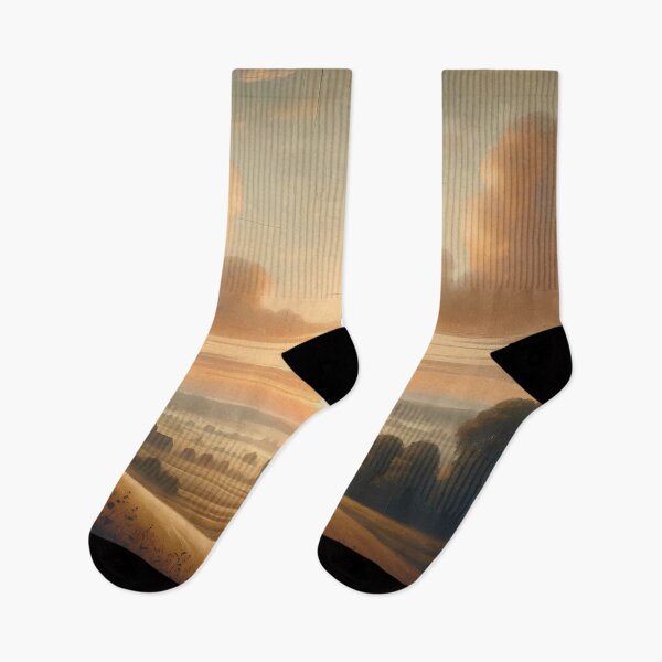 Item preview, Pastoral Serenity at Sunrise designed and sold by LivingArtClips.