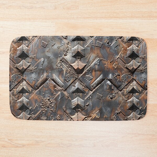 Item preview, Industrial Textured Metal Plate With Rust Details designed and sold by Reichcorp.