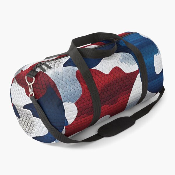 Item preview, Red White And Blue Camouflage Pattern designed and sold by TheArtOfPat.