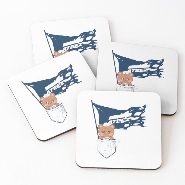 Item preview, ATEEZ - [ANITEEZ IN ILLUSION] - JJONGbear in your pocket designed and sold by Eldavilora.