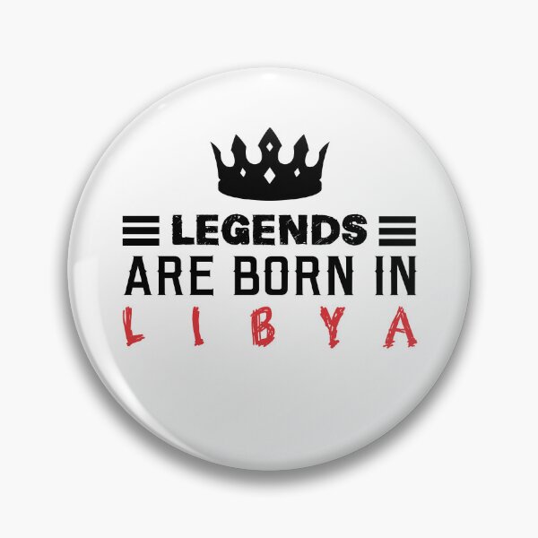 Item preview, Legends are born in Libya designed and sold by BYNDART.