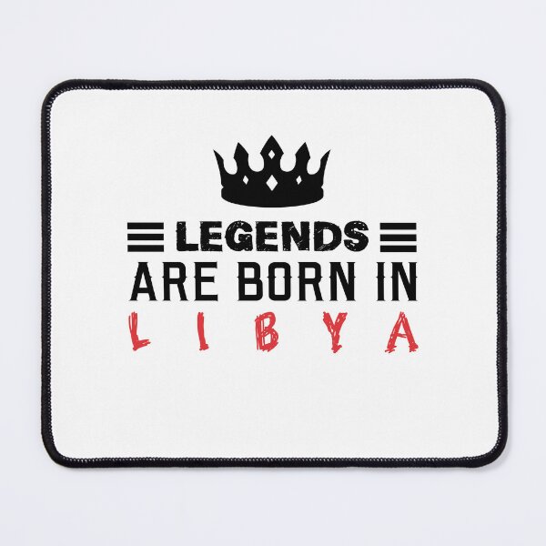 Item preview, Legends are born in Libya designed and sold by BYNDART.