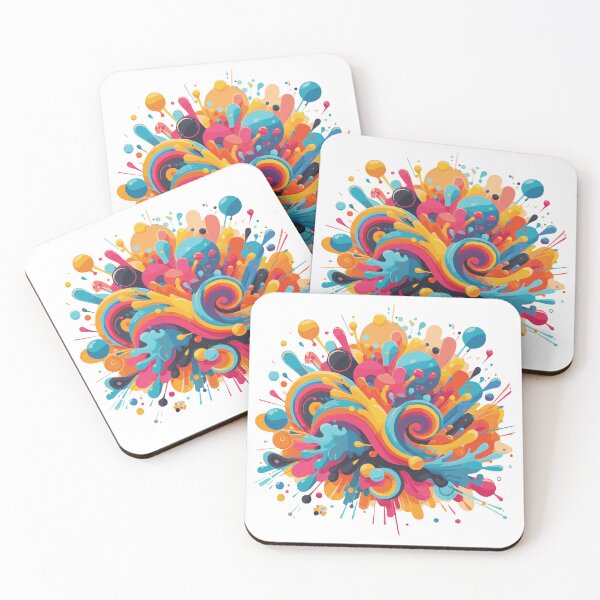 Item preview, Happy Holi Colorful Paint Splash Festival designed and sold by heartsake.