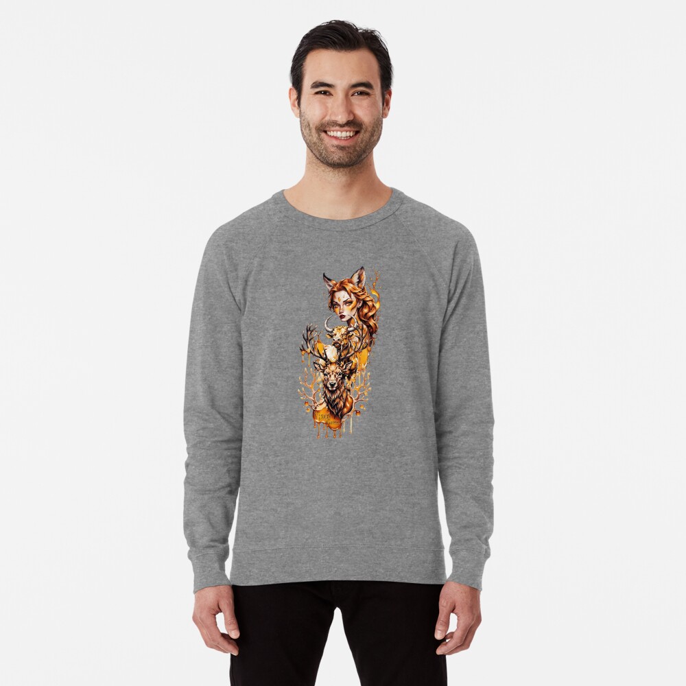 Item preview, Lightweight Sweatshirt designed and sold by Vixen-Games.