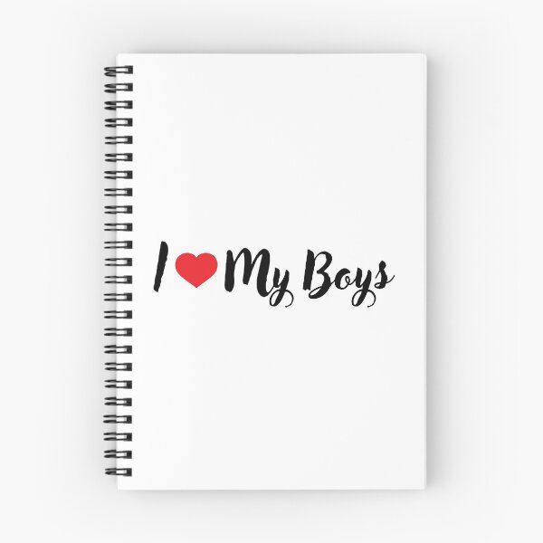 Item preview, I Heart My Boys designed and sold by ArtPuffen.
