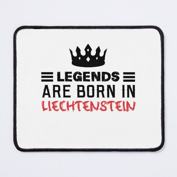 Item preview, Legends are born in Liechtenstein designed and sold by BYNDART.