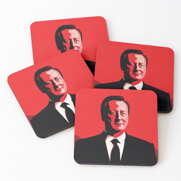 Item preview, David Cameron | Red minimalism designed and sold by ComicsFactory.