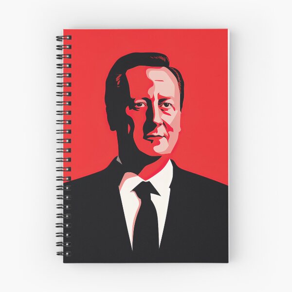 Item preview, David Cameron | Red minimalism designed and sold by ComicsFactory.