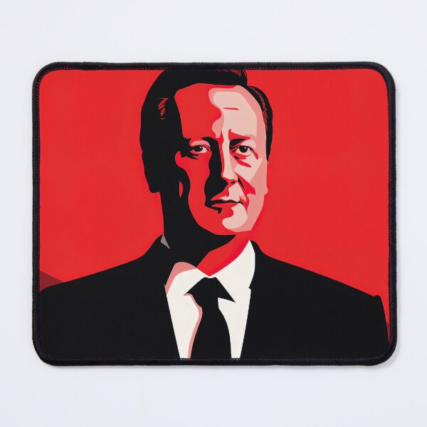 Item preview, David Cameron | Red minimalism designed and sold by ComicsFactory.