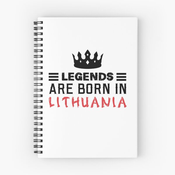 Item preview, Legends are born in Lithuania designed and sold by BYNDART.