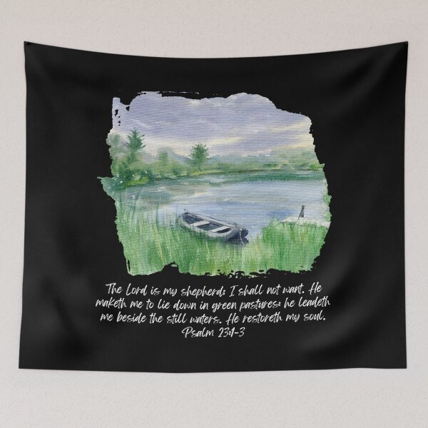 Item preview, The Lord is my Shepherd designed and sold by iwoh.