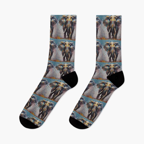 Item preview, Oil Paint Elephant  designed and sold by Burkae.