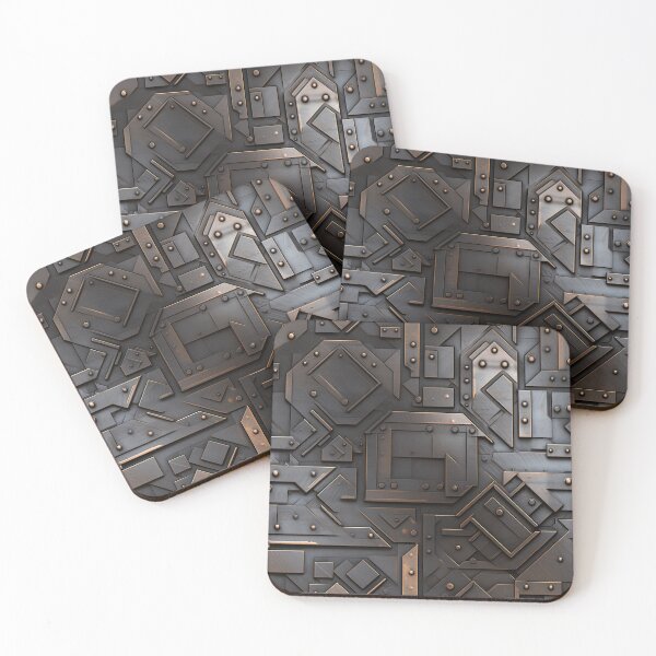 Item preview, Industrial Textured Metal Plate With Rust Details designed and sold by Reichcorp.