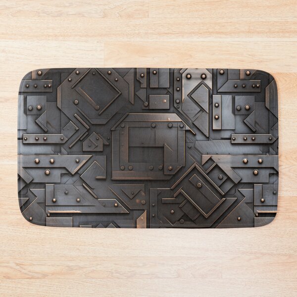 Item preview, Industrial Textured Metal Plate With Rust Details designed and sold by Reichcorp.