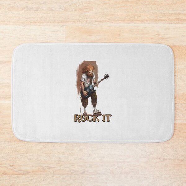 Item preview, ROCK IT KEOUGH I'M KENOUGH ROCK BAND PRINTS, MATS, MUGS & CLOCKS designed and sold by Usrbrands.
