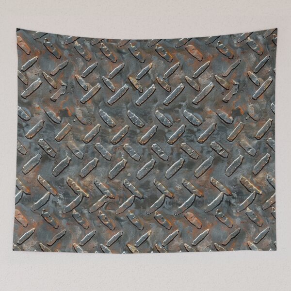 Item preview, Industrial Textured Metal Plate With Rust Details designed and sold by Reichcorp.