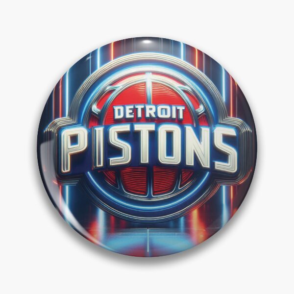 Item preview, Detroit Pistons Futuristic Logo designed and sold by Centarnet.