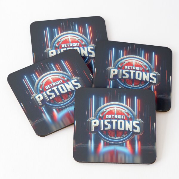 Item preview, Detroit Pistons Futuristic Logo designed and sold by Centarnet.