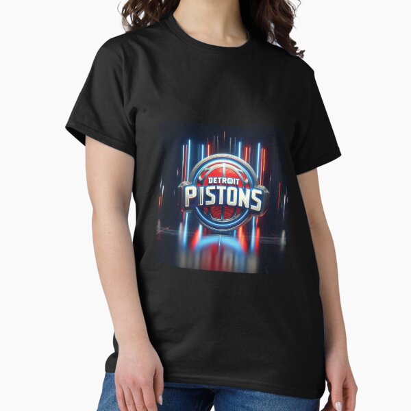 Item preview, Detroit Pistons Futuristic Logo designed and sold by Centarnet.