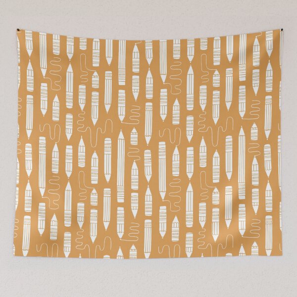 Item preview, Pencil Race Yellow designed and sold by katdogdesign.