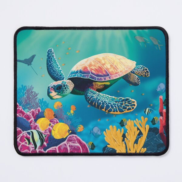 Item preview, Underwater Sea Turtle Scene designed and sold by Catherine Harrison.