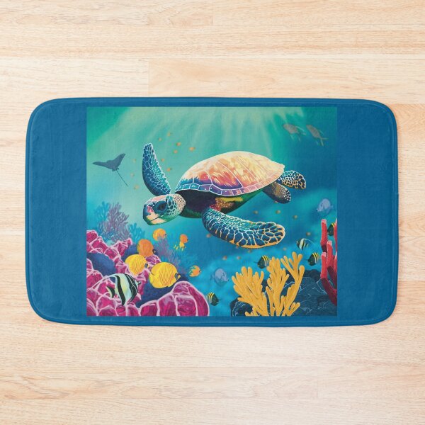 Item preview, Underwater Sea Turtle Scene designed and sold by Catherine Harrison.
