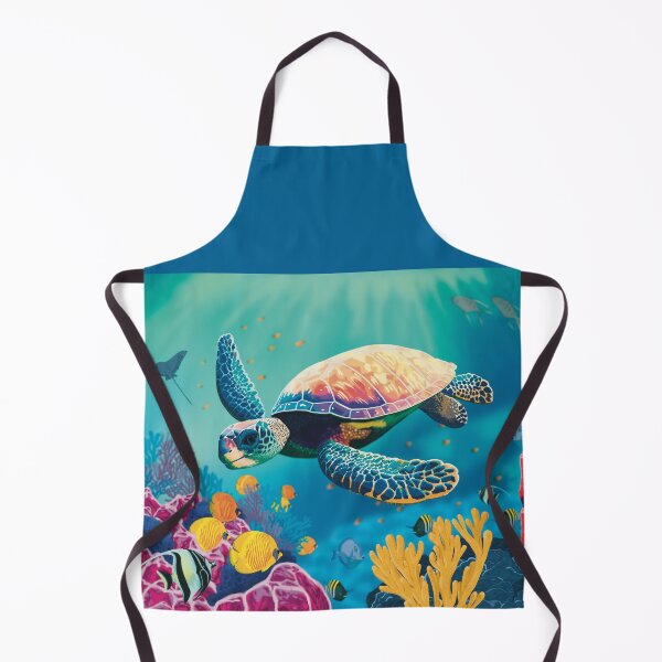Item preview, Underwater Sea Turtle Scene designed and sold by Catherine Harrison.
