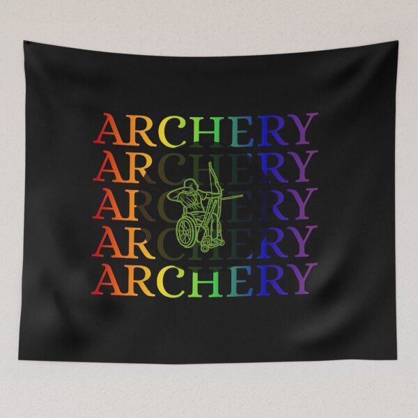 Item preview, LGBTQ Wheelchair Archery Adaptive Sport T-Shirt, Adaptive Sport T-Shirt. LGBTQ T-Shirt, Archery Tees, designed and sold by PrideBeProud.